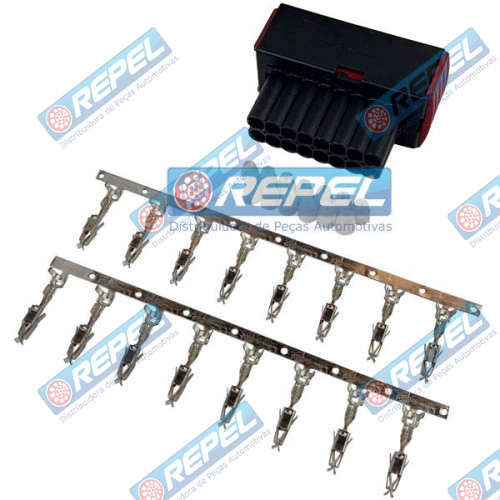 Conector Elétrico Repel RP1003088 Repel 1003088
