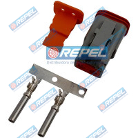 Conector Elétrico Repel RP1003094 Deutsch DT06-2S 