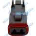 Conector Elétrico Repel RP1003094 Deutsch DT06-2S 