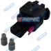Conector Elétrico Repel RP1003101 Repel 1003101 Tyco 1-1823608-1 