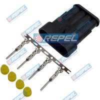 Conector Elétrico Repel RP1003102 Repel 1003102 