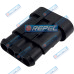 Conector Elétrico Repel RP1003102 Repel 1003102 