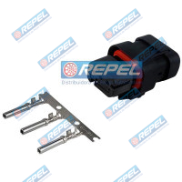 Conector Elétrico Repel RP10031127 John Deere 57M9781