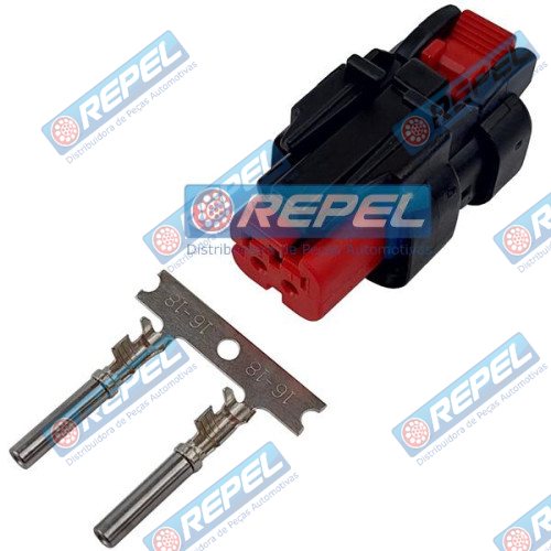 Conector Elétrico Repel RP1003129 Repel 1003129 