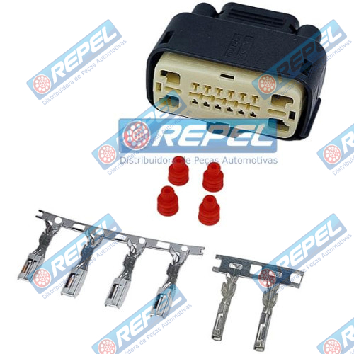 Kit Conector Elétrico Repel RP10031474 Molex 34985-1601