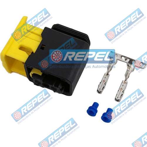 Conector Elétrico Repel RP1003201 Tyco 1-1418448-2 Tyco  114184482  