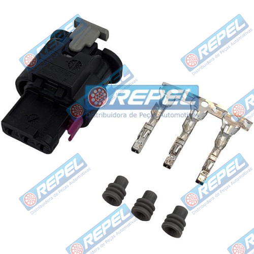 Conector Elétrico Repel RP1003202 Tyco 1-1718644-1 Tyco 117186441 Case 47674559