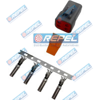 Conector Elétrico Repel RP1003204 Rainha ETE4447