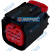 Conector Elétrico Repel RP1003212 Repel 1003212 Tyco 1411001-1