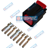 Conector Elétrico Repel RP1003212 Repel 1003212 Tyco 1411001-1