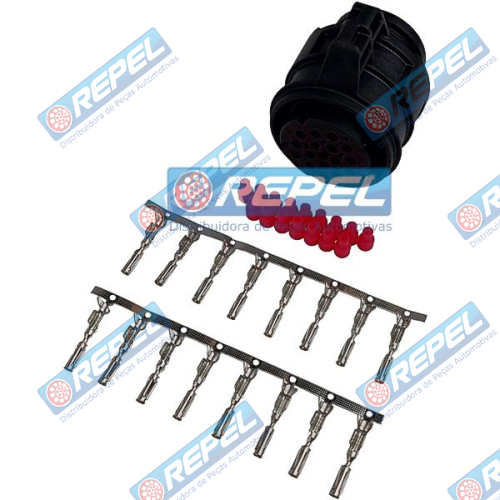 Conector Elétrico Repel RP1003234 Repel 1003234 