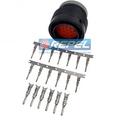 Kit Conector Repel RP1003236 Deutsch HDP262419PE Deutsch HDP26-24-19PE