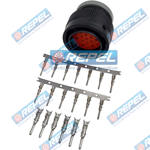 Kit Conector Repel RP1003236 Deutsch HDP262419PE Deutsch HDP26-24-19PE