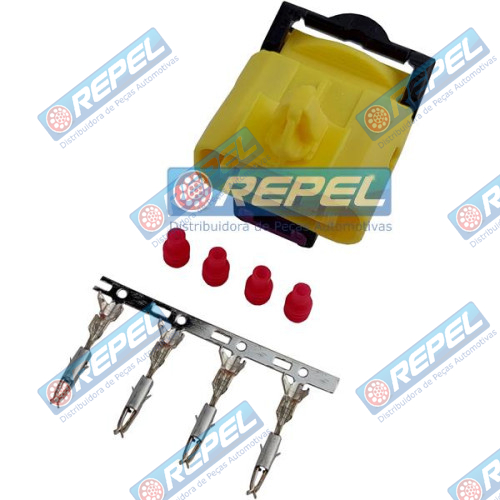 Conector Elétrico Repel RP1003237 Repel 1003237 Rainha ETE4525