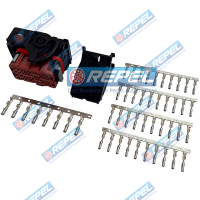 Conector Elétrico John Deere 57M10615 Repel RP1003250