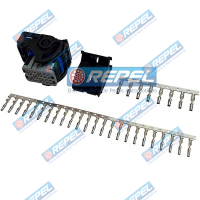 Conector Elétrico John Deere 57M10607 Repel  RP1003251 