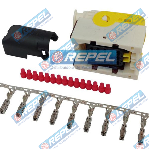 Conector Elétrico Repel RP1003285 Tyco 2-1534126-1 Tyco 215341261
