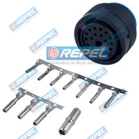 Conector Elétrico Repel RP1003635 John Deere 57M7667