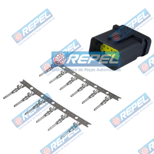 Conector Elétrico Repel RP1003664 John Deere 57M9825 