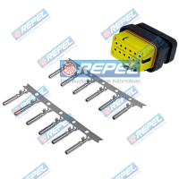 Conector Elétrico Repel RP1003666 John Deere 57M9802