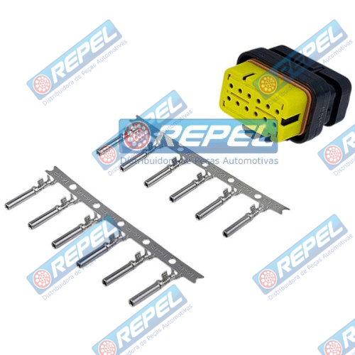 Conector Elétrico Repel RP1003666 John Deere 57M9802