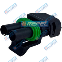 Conector Elétrico Repel RP1004004 John Deere RE12363
