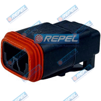 Conector Elétrico Repel RP1004017 John Deere 57M10517
