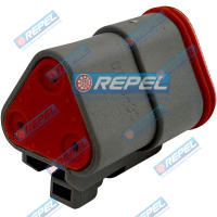 Conector Elétrico Repel RP1004018 Deutsch DT06-3S 