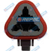 Conector Elétrico Repel RP1004018 Deutsch DT06-3S 
