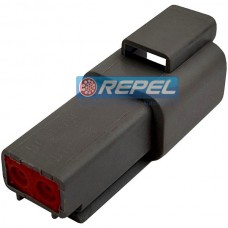 Conector Elétrico Repel RP1004032 Deutsch DT04-2P 
