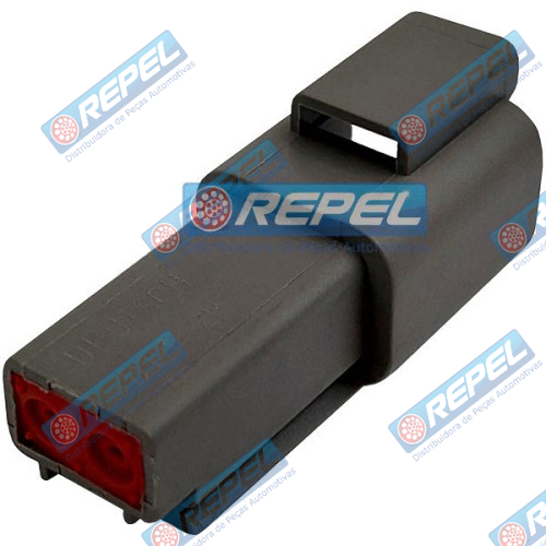 Conector Elétrico Repel RP1004032 Deutsch DT04-2P 