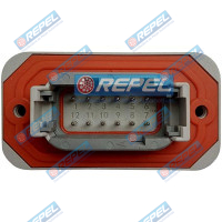 Conector Elétrico Repel RP10041001 Deutsch DTM15-12PA