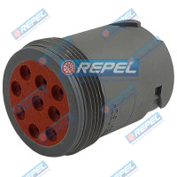 Conector Elétrico Repel RP10041006 Case 87706948 New Holland 87706948
