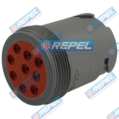 Conector Elétrico Repel RP10041006 Case 87706948 New Holland 87706948