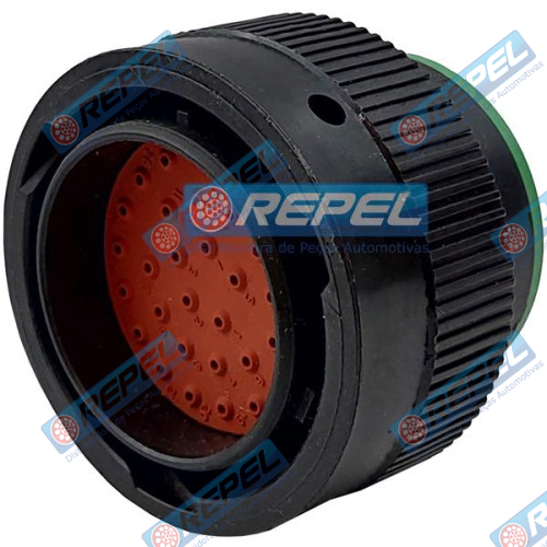 Conector Elétrico Repel RP10041112 Case 47761869 New Holland 47761869