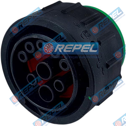 Conector Elétrico Repel RP10041268  CNH 47593604
