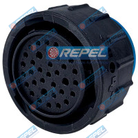 Conector Elétrico Repel RP10041372 John Deere 57M9074