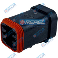 Conector Elétrico Repel RP10041731 Deutsch DT06-6SCE05