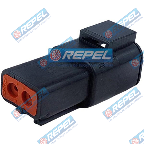 Conector Elétrico Repel RP1004520 Deutsch DTP04-2P-E004 