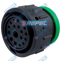 Conector Elétrico Repel RP1004627 Deutsch HDP262418SN Deutsch HDP26-24-18SN