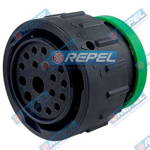 Conector Elétrico Repel RP1004627 Deutsch HDP262418SN Deutsch HDP26-24-18SN