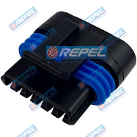 Conector Elétrico Repel RP1004717 John Deere 57M9207