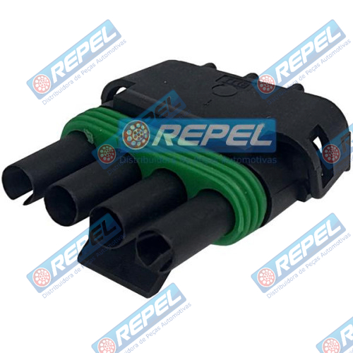 Conector Elétrico John Deere RE12365 Repel RP1004724  