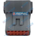 Conector Elétrico Repel RP1004756 John Deere 57M8786