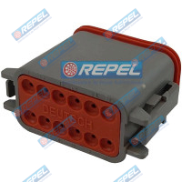 Conector Elétrico Repel RP1004757 Deutsch DT06-12SA Deutsch DT0612SA