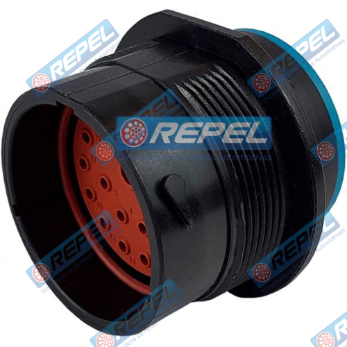 Conector Elétrico Repel RP1004779 Deutsch HDP242418PE Deutsch HDP24-24-18PE