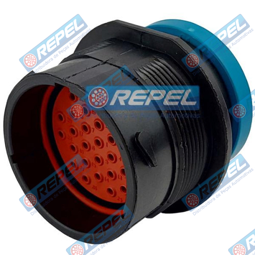Conector Elétrico Repel RP1004780 Deutsch HDP242431PE017 Deutsch HDP24-24-31PE-017