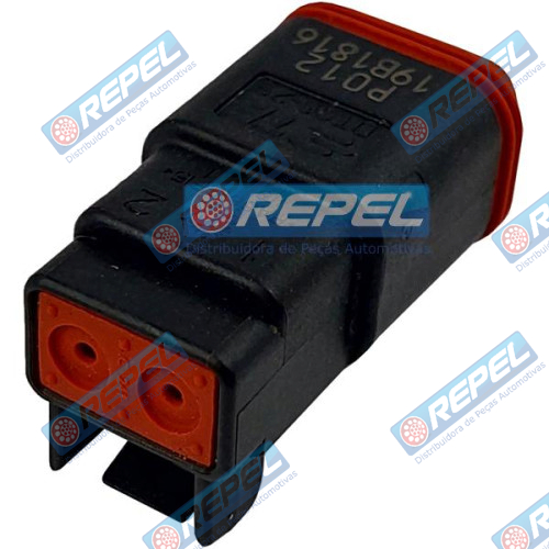 Conector Elétrico Repel RP1004796 Case 87695582 New Holland 87695582