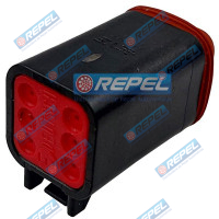 Conector Elétrico Repel RP1004798 Deutsch DT06-6S-CE06
