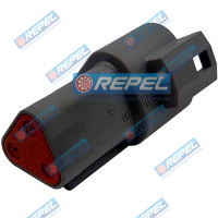 Conector Elétrico Repel RP1004799 Deutsch DT04-3P Deutsch DT043P Conector Elétrico Repel RP1004799 Deutsch DT04-3P Deutsch DT043P
